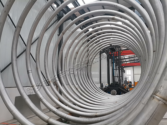 全自動(dòng)鍋爐壓力容器盤(pán)管機(jī)